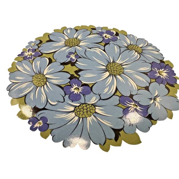 Designers Collection Stoneware Blue Shasta Dinner Plate 10.5in MCM Vintage Japan - Picture 4 of 5